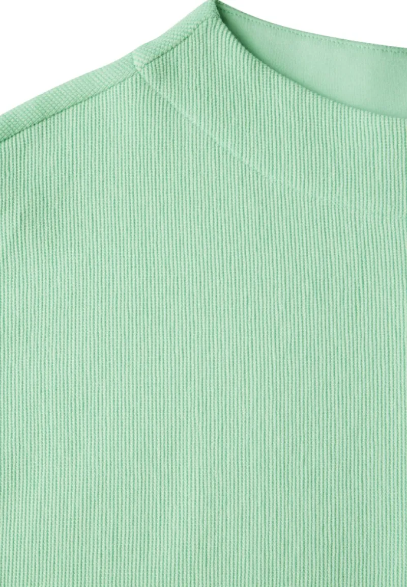 Street One Pullover & Sweatshirts*Two-Tone Strukturshirt tendril green