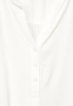 Cecil Blusen*Unifarbene Basic Bluse vanilla white