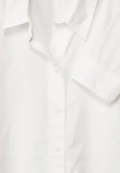 Cecil Blusen*Unifarbene Baumwollbluse vanilla white