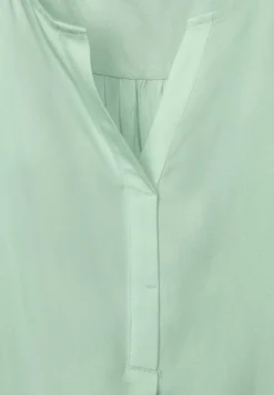 Cecil Blusen*Unifarbenes Blusentop fresh salvia green