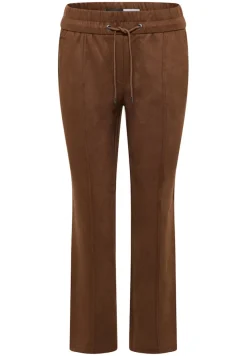 Cecil Hosen*Velourshose mocha caramel