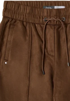 Cecil Hosen*Velourshose mocha caramel