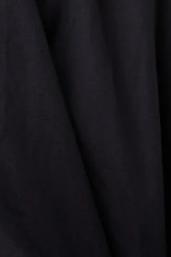 Esprit Shorts*Verkürzte Culotte aus Baumwolle und Leinen Black