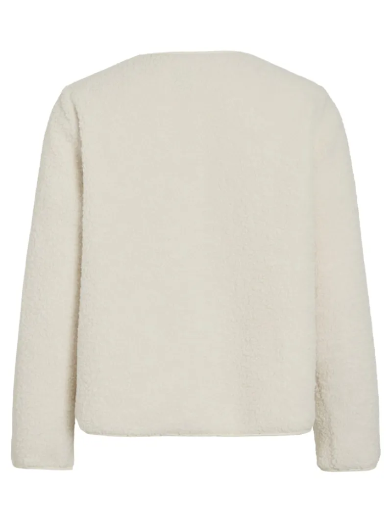 Vila Jacken*VIADA TEDDY JACKET birch