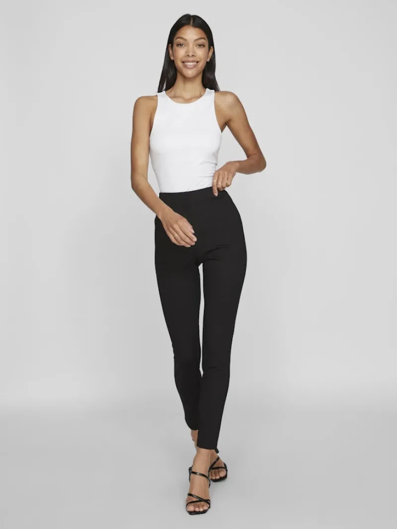 Vila Hosen*VIBILLIE HW LEGGING black beauty