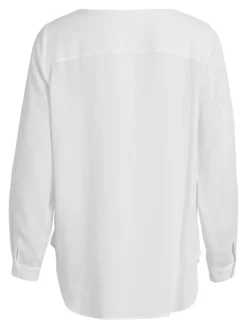 Vila Blusen*VIBIYA L/S SHIRT - EX Snow White