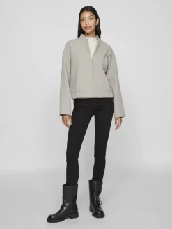 Vila Pullover & Sweatshirts*VIBOMBY JACKET gray violet