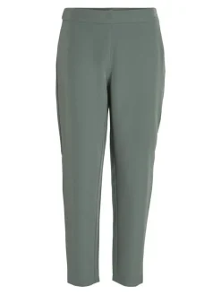 Vila Hosen*VICARRIE LOWNY RW SLIM 7/8 PANT - NOOS duck green