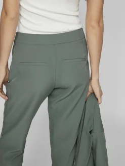 Vila Hosen*VICARRIE LOWNY RW SLIM 7/8 PANT - NOOS duck green