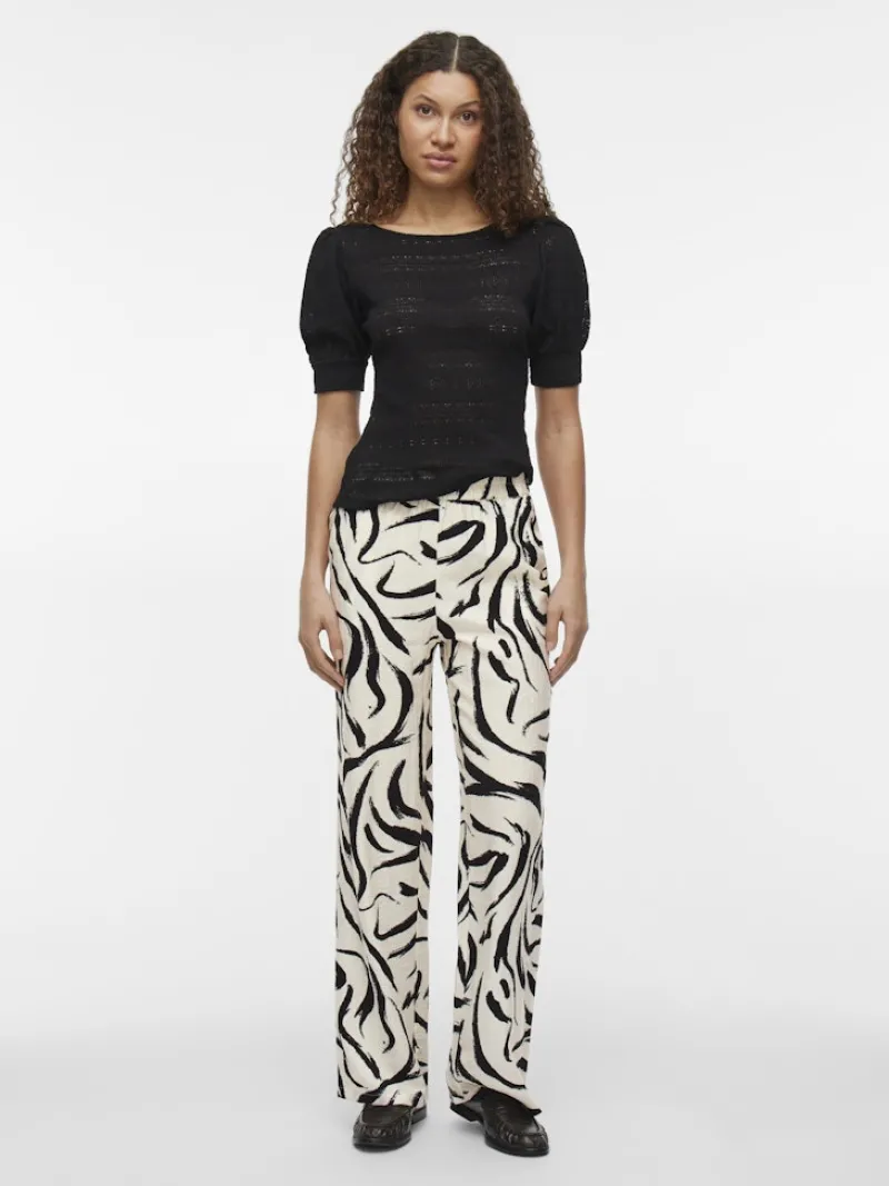 Vila Hosen*VICLO HW LOOSE PANTS - NOOS birch