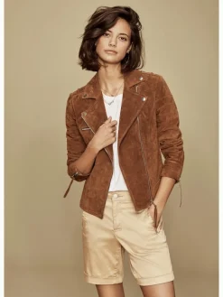 Vila Jacken*VICRIS SUEDE JACKET/SU - NOOS oak brown1