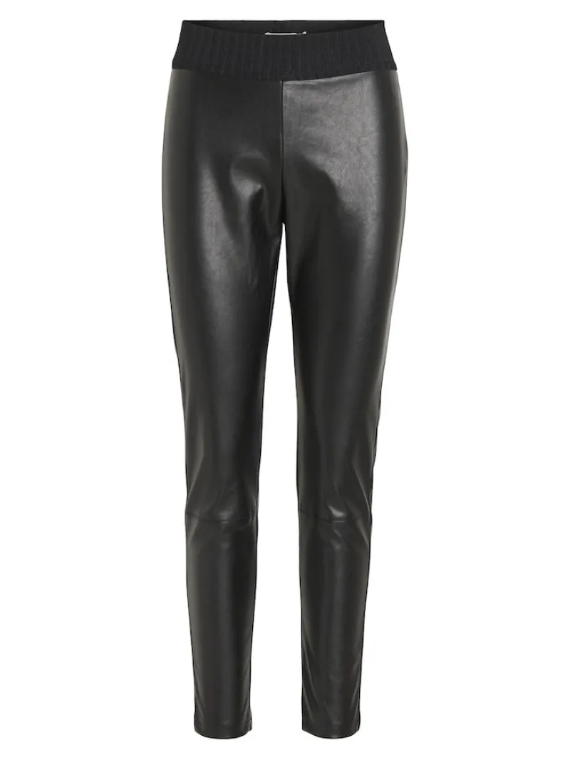 Vila Hosen*VIDAGMAR NEW RWRE COATED LEGGING Black