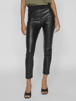 Vila Hosen*VIDAGMAR NEW RWRE COATED LEGGING Black