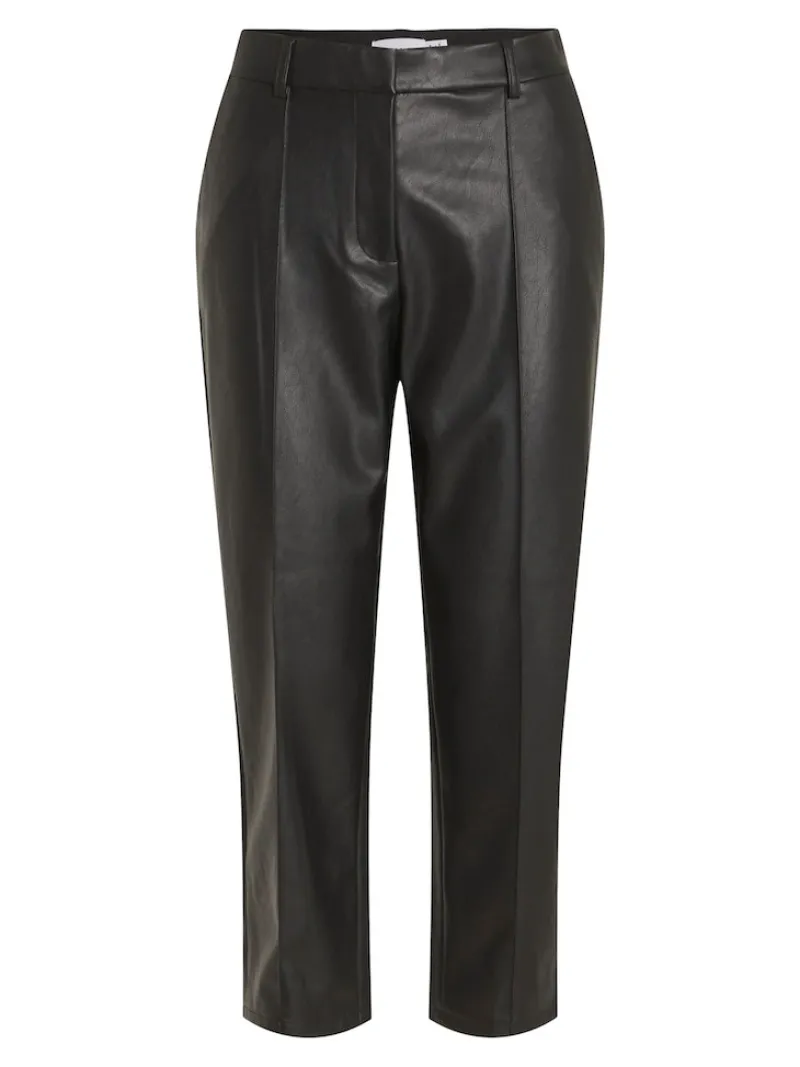 Vila Hosen*VIDAGMAR RW 7/8 COATED PANTS - NOOS Black