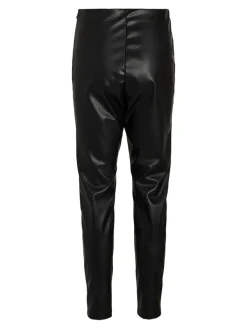 Vila Hosen*VIDAGMAR RWRE NEW COATED LEGGING/PB Black