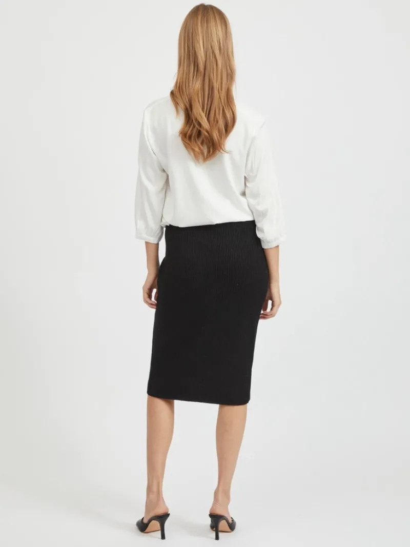 Vila Blusen*VIDANIA 3/4 SHIRT/SU - NOOS Snow White