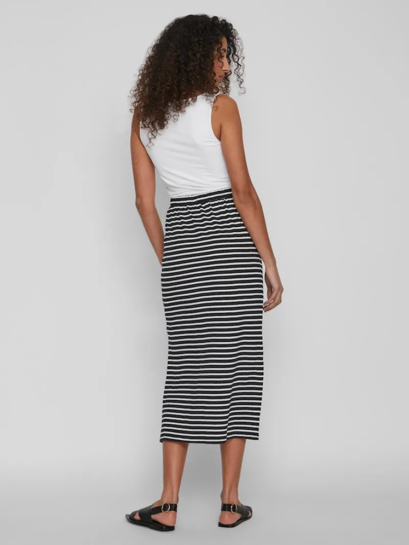 Vila Röcke*VIDARLING HW MAXI SKIRT - NOOS Black