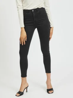 Vila Jeans*VIEKKO HWSK 7/8 JEANS/SU - NOOS Black