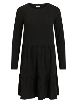 Vila Kleider*VIELITA L/S DRESS - NOOS Black