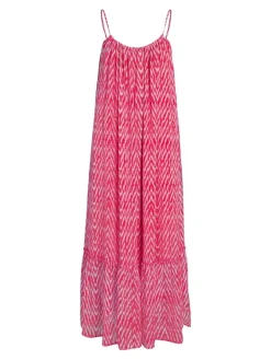 Vila Kleider*VIFALIA KIRA S/L ANCLE DRESS/SU pink yarrow
