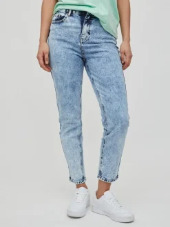 Vila Jeans*VIGILLIANA HW MOM JEANS Medium Blue Denim