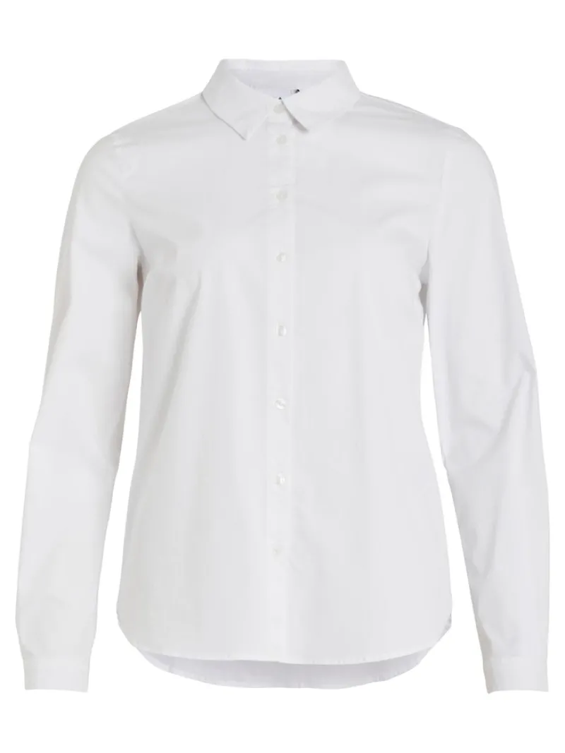 Vila Blusen*VIGIMAS L/S SHIRT - NOOS optical snow