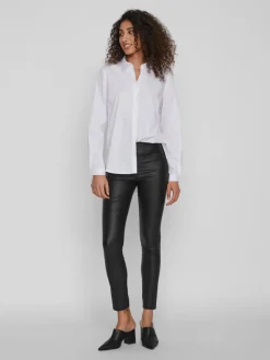 Vila Blusen*VIGIMAS L/S SHIRT - NOOS optical snow