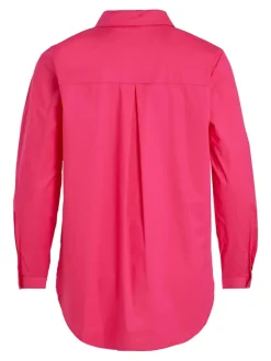 Vila Blusen*VIGIMAS L/S SHIRT - NOOS pink yarrow