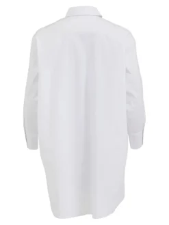 Vila Blusen*VIGIMAS OVERSIZE L/S LONG SHIRT-NOOS optical snow