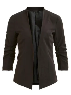 Vila Jacken*VIHER NEW 3/4 BLAZER -NOOS Black