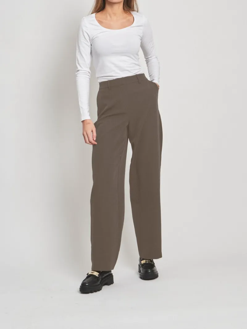 Vila Hosen*VIKAMMA HW PANT - NOOS Crocodile