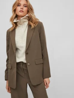 Vila Jacken*VIKAMMA LOOSE BLAZER - NOOS Crocodile