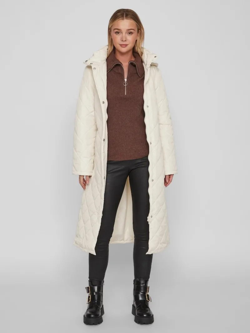 Vila Jacken*VIKANTE QUILTED L/S COAT - NOOS birch