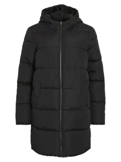 Vila Jacken*VIKARLA NEW LONG PUFFER JACKET Black