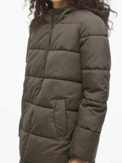 Vila Jacken*VIKARLA NEW LONG PUFFER JACKET Deep Depths
