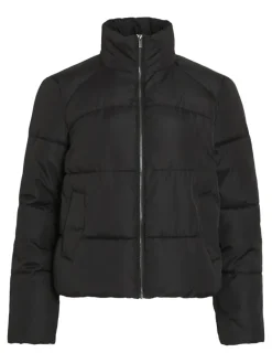 Vila Jacken*VIKARLA NEW SHORT PUFFER JACKET Black