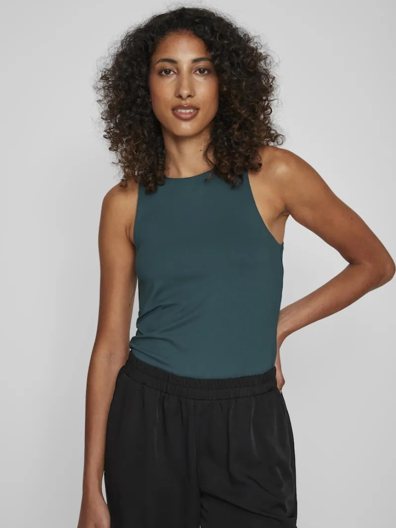 Vila Shirts*VIKENZA S/L TANK TOP - NOOS Ponderosa Pine