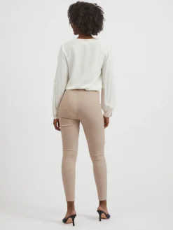 Vila Hosen*URA LOU HW 7/8 LEGGINGS - NOOS Cement