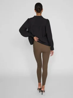 Vila Hosen*URA LOU HW 7/8 LEGGINGS - NOOS Crocodile