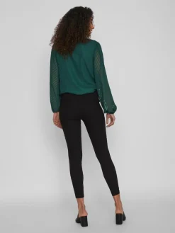 Vila Hosen*URA LOU HW 7/8 LEGGINGS - NOOS black1