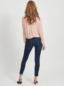 Vila Blusen*VILUCY L/S SHIRT - NOOS hellrosa1