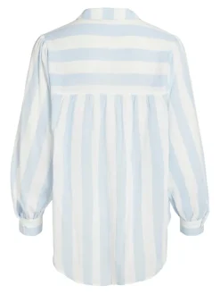 Vila Blusen*VILULLY L/S OVERSIZE SHIRT/VOL cloud dancer 4