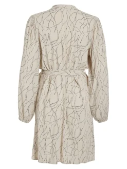 Vila Kleider*VIMIST L/S SHIRT DRESS /E Feather Gray