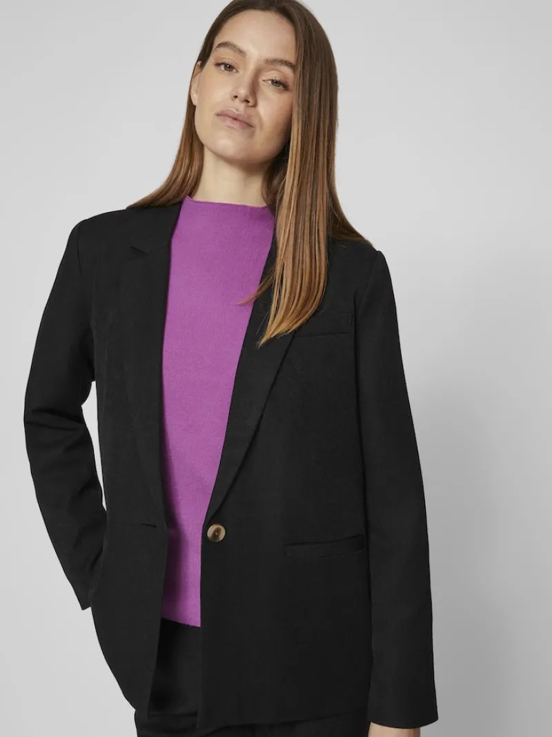 Vila Jacken*VINELLIE BLAZER black beauty