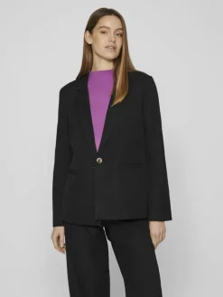 Vila Jacken*VINELLIE BLAZER black beauty