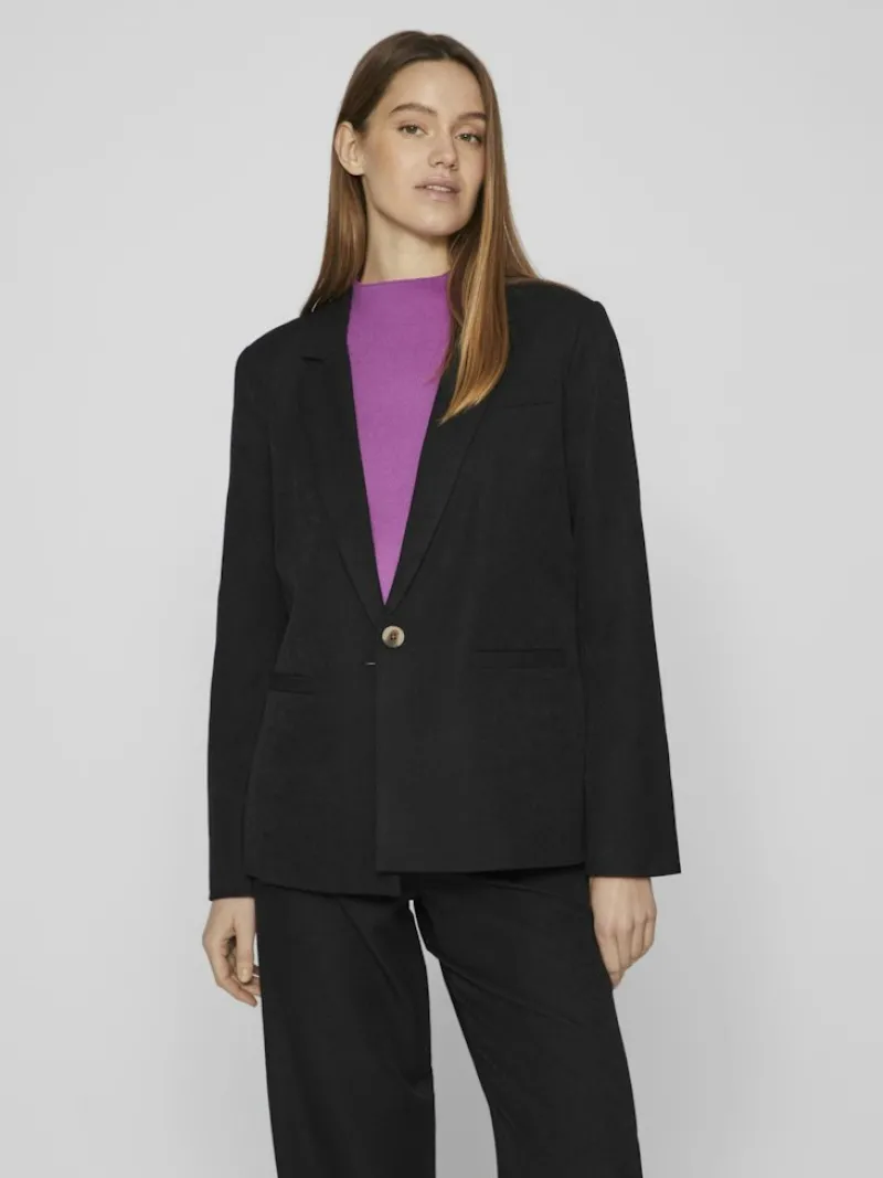 Vila Jacken*VINELLIE BLAZER black beauty