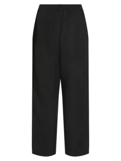 Vila Hosen*VINELLIE HW PANTS black beauty