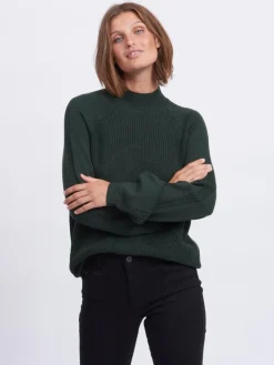 Vila Pullover & Sweatshirts*VIOA TURTLENECK L/S KNIT TOP Darkest Spruce