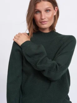 Vila Pullover & Sweatshirts*VIOA TURTLENECK L/S KNIT TOP Darkest Spruce