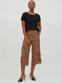 Vila Hosen*VIPAYA HW CULOTTE PANT/SU butterum